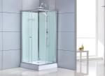 Bathroom Cubicle Shower Units 900x900x2050mm Aluminum Frame