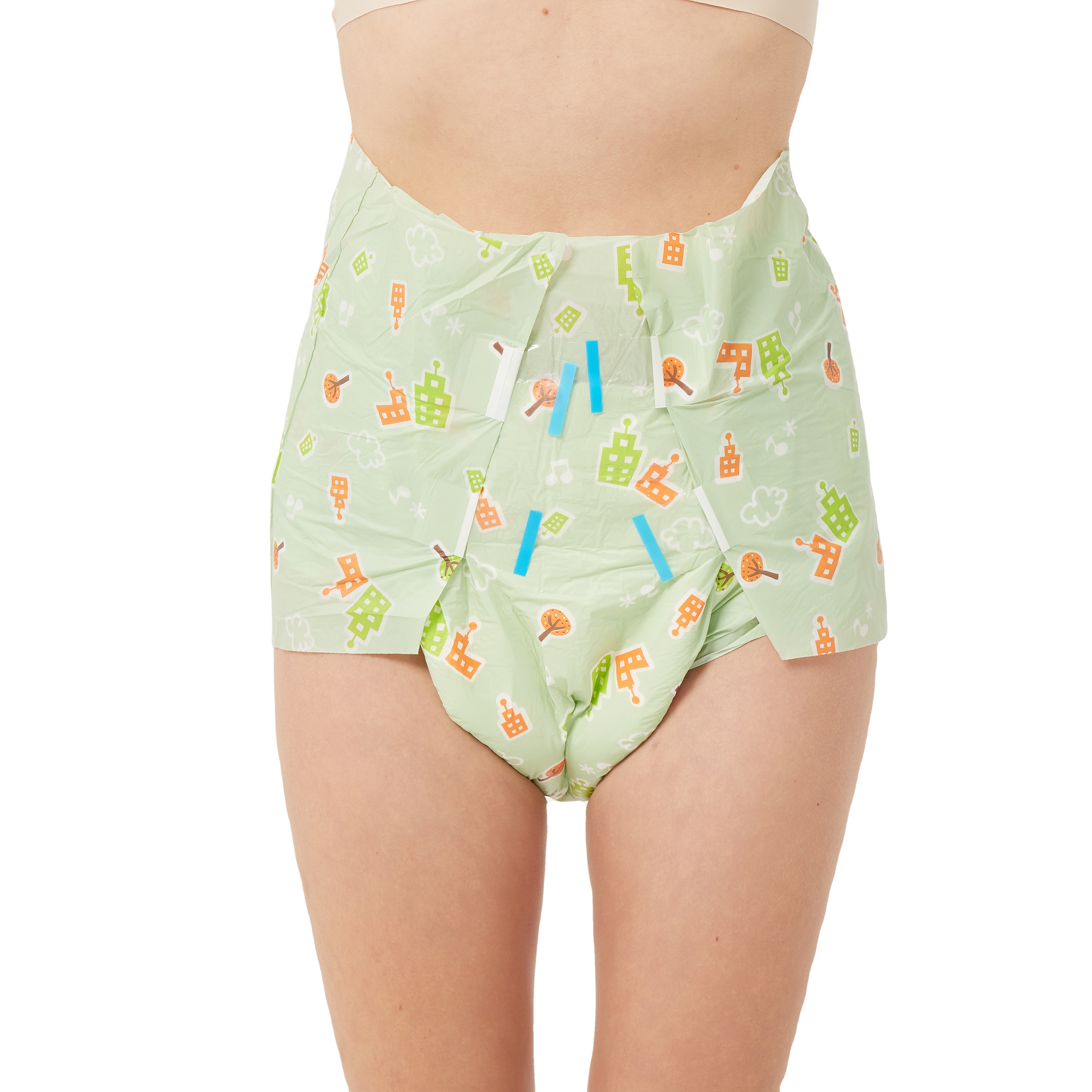 Super Absorbent Disposable Adult Diaper for Incontinence BV Certified and Leak Guard