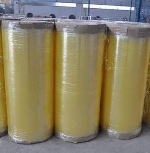 China company logo Printed red Bopp Jumbo Roll tape of Polypropylene film , 40mic *1280mm * 4000m wholesale