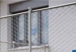 Stainless Steel Wire Rope Fence Mesh 7x19 AISI 304 Materials