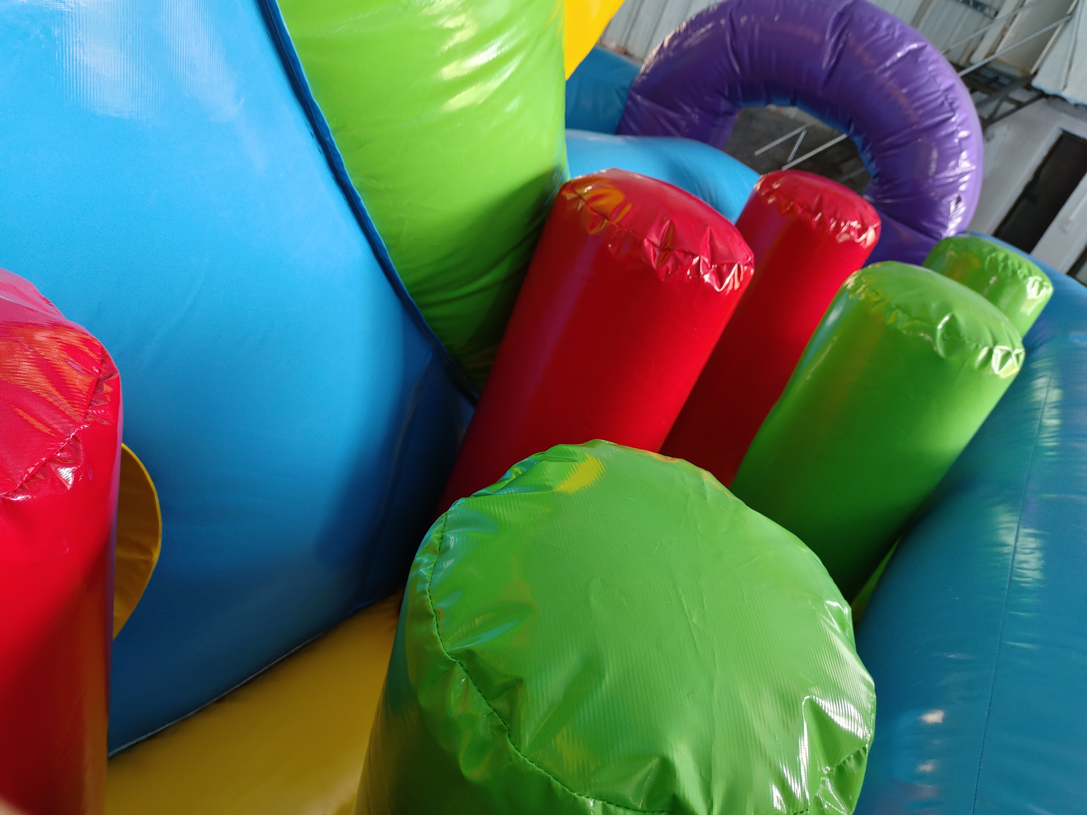 Manufacturer Inflatable Fun City Colorful Inflatable Playground Funny Inflatable Castle