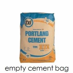 China ISO9001 Empty Polypropylene Cement Bags 25KG 50KG Woven Valve Bags Sack wholesale