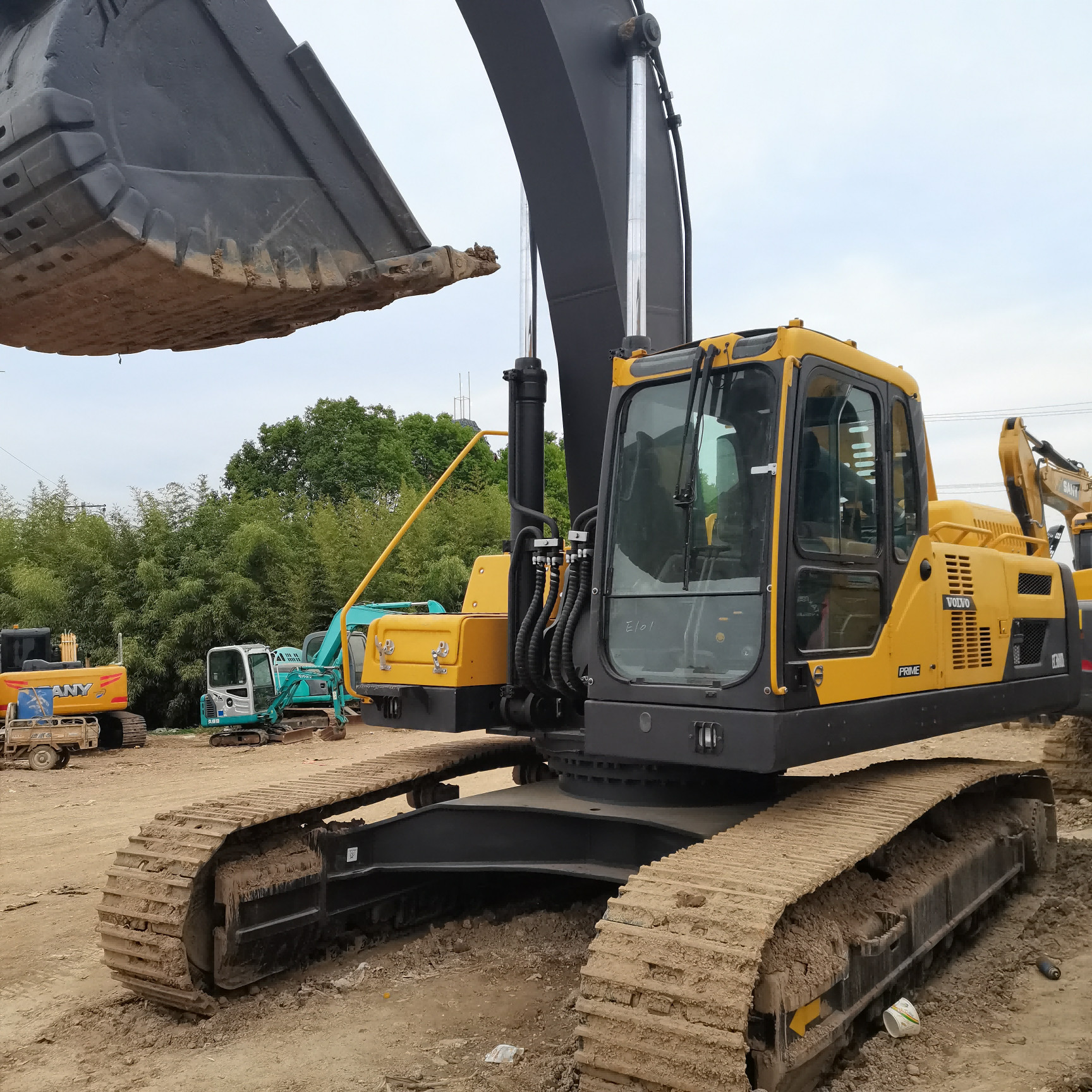 Secondhand Excavator Original VOLVO EC360D Used Hydraulic 39ton Crawler Digger