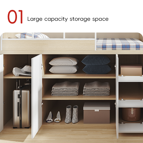 Loft House Treehouse Build Your Own Bunk Bed With Slide Out Bed Support customization