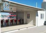Mobile Hotel Modern Prefab Houses / Folding Prefabricated House Station