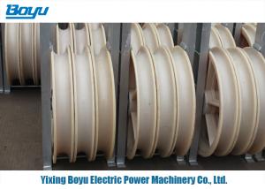 China Galvanized Steel Frame Bundled Conductor Pulley Assembly 3 Wheels wholesale