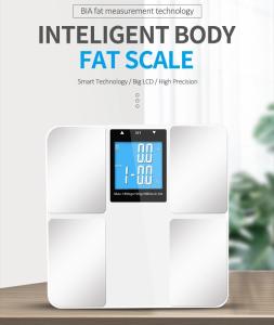 China Automatic On / Off LCD Digital Display Body Fat Analysis Scale wholesale