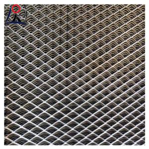 China Building Expanded Metal Mesh Galvanized Diamond Mesh Metal Fence Panels wholesale