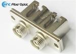 LC-SC LC-FC LC-ST Duplex Metal Housing Fiber Optic Adapter