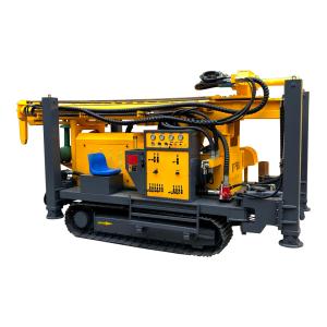 China Industrial Borehole Water Well Drill Rig Fully Hydraulic For 350m Drilling wholesale