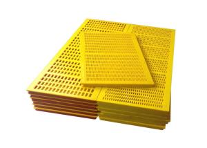 China High quality pu polyurethane deck screens panels for quarry wholesale