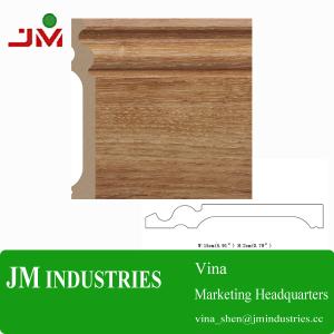 China PS Home Building Material-JMV67- Anti-moth PS Skirting Board wholesale