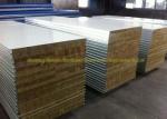 Customized Fireproof Fiber Glass Wool Metal Sandwich Panels For Wall Board