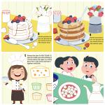 Baking Menu Recipes Toddlers Cooking Coloring Book To Encourage Creative Play