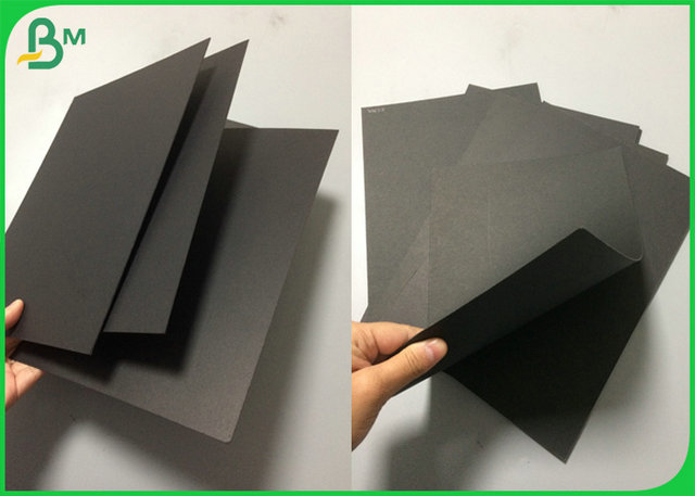 Degradable 110gsm 120gsm Black Printable Paper With Offset Printing effect 