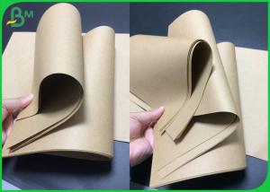 China 100% Virgin Pulp 135g 170g 250g Brown Kraft Paper Reel For Gift Carton Box wholesale