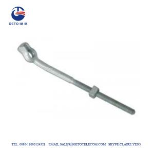 China 11.5KN Forged Angle TEB Galvanized Bolts And Nuts wholesale