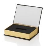 Cardboard Recycled Paper Packaging Box , Rigid Paper Boxes For Double Glass