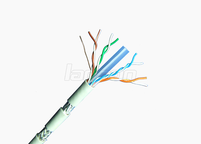 Customized 305m Cat6 Lan Cable SFTP 23AWG Twisted Pair Gigabit Cable