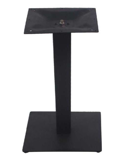 Cast Iron Table leg Sqaure Base Restaurant Table Base Black Wrinkle Powder Coated
