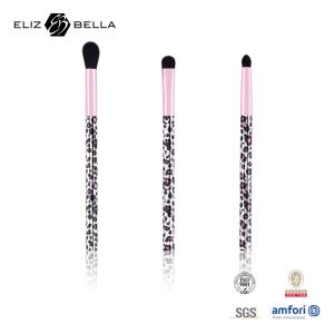 China 3pcs Set Plastic Makeup Brushes Ergonomic Handle With Full Printing wholesale