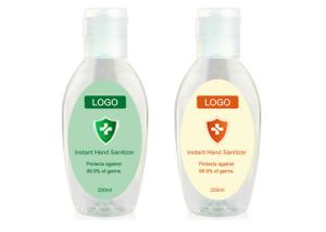 China Trapezoid Bottle Medical Hand Sanitizer Antiseptic  Antibacterial Hand Lotion wholesale
