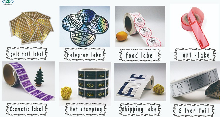 3d Void Security Label For Cartoon Tamper Evident Security Stickers