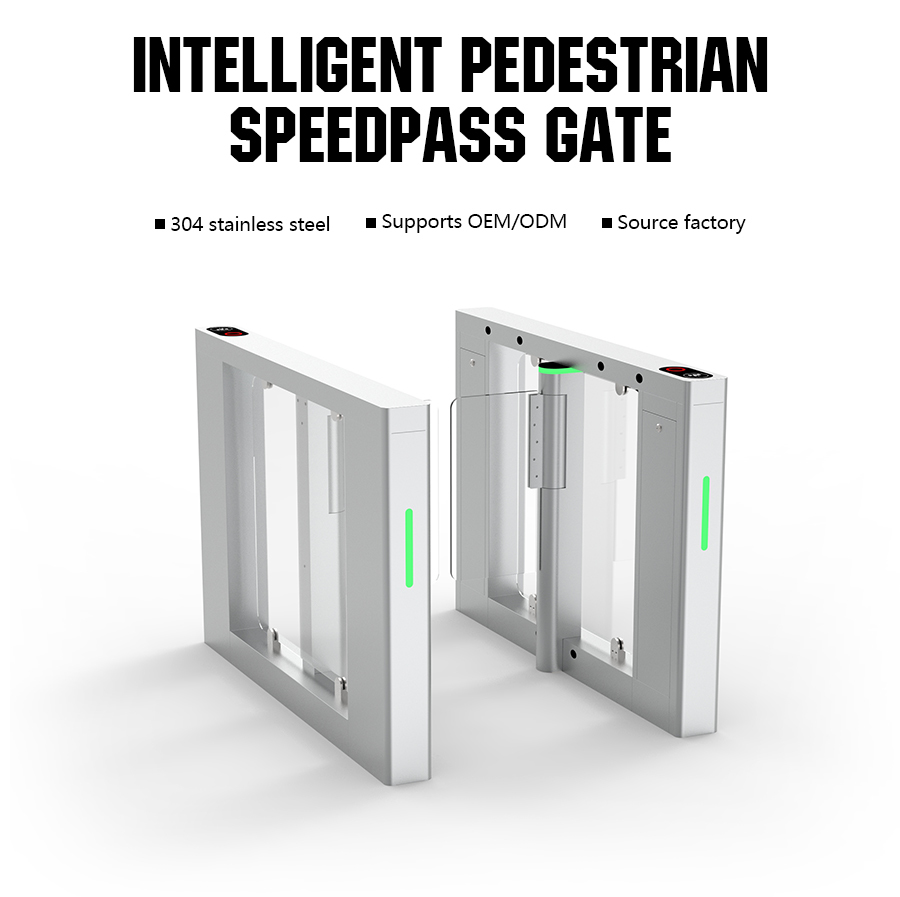 Bridge Swing Gate Turnstile Construction Site Ticket Checking Access Control System