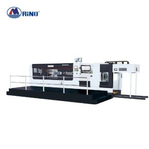 China 1300mm Feeding Carton Box Die Cutting Machine With Stripping Unit wholesale
