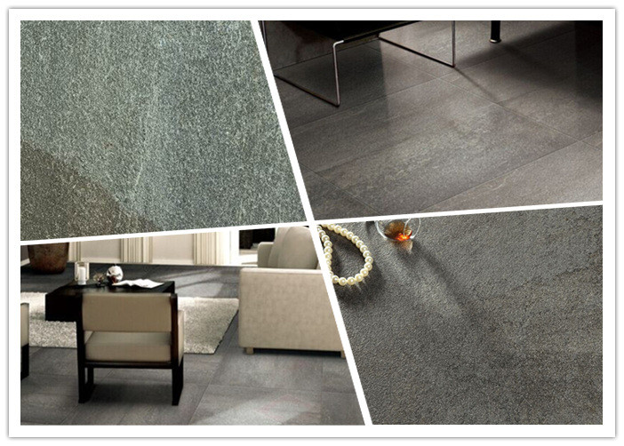 24"X24" Stone Look Ceramic Tile Glazed Concave Convex Pattern Surface