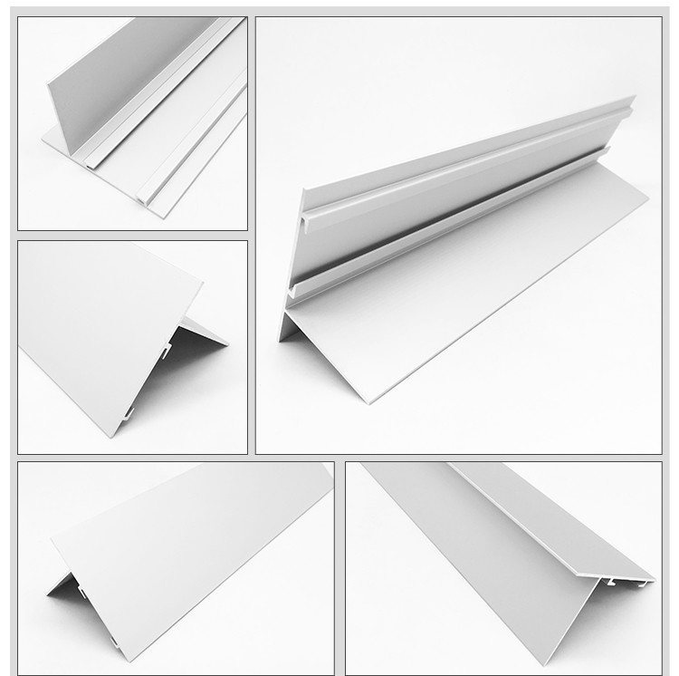 Flexible Balcony Aluminum Tile Trim Anodizing Oxidation With Drip