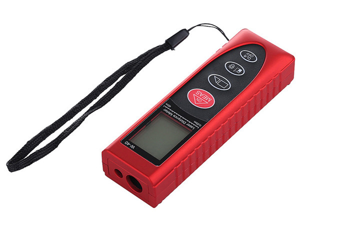 Optical Measuring Tool Handheld Laser Distance Meter Stability Accuracy 40m