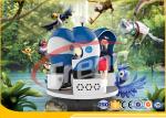 Amazing Blue 9D Virtual Reality Simulator , VR Game 9D Action Cinema CE Approved