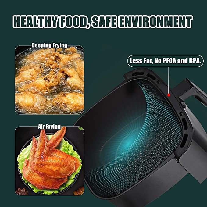 Kitchen Appliance Digital Air Fryer Multi Functional Dual Touch Screen
