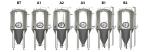 1000L 2000L cone fermenter with cooling jacket FVs, BBT