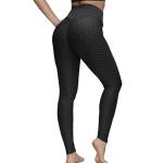 Solid Anti Cellulite Bum Lifting Leggings , Waist Slimming Booty Leggings