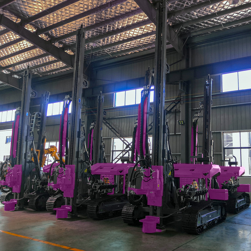 Hydraulic Pile Drilling Machinery Foundation Construction Small Pile Driver Machine Price