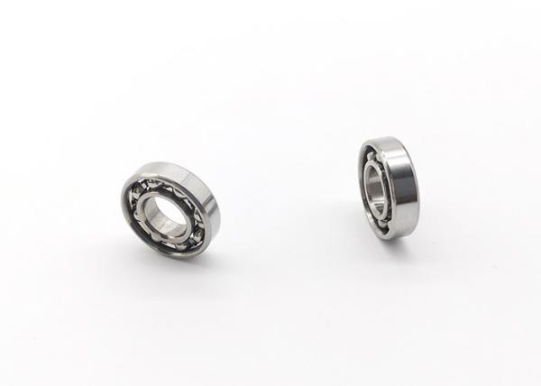 Chrome Steel 60 Series Ball Bearing 6003ZZ Size 17*35*10mm Lubricated With