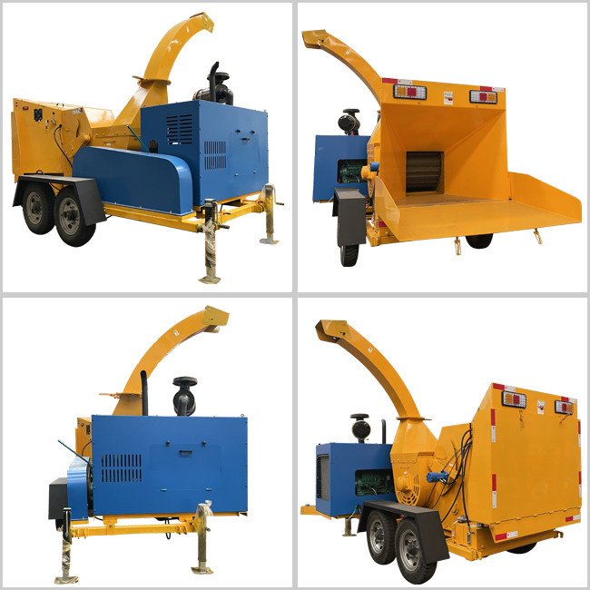 Mill Crusher HY-6145 Productivity 3-5t/h Branch Crusher for Cattle Feed