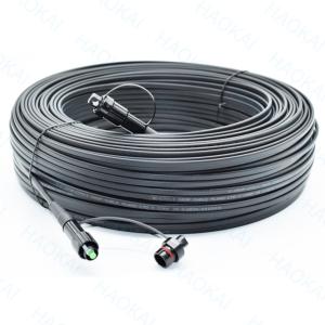 China Outdoor FTTH Fiber Optic Patch Cord Mini SC APC Waterproof Connector wholesale