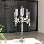 7 Arm 9 Arm Crystal Candelabra Glass Centerpieces Wedding 120CM