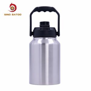 China 64oz Double Wall Vacuum Insulated Water Bottle Stainless Steel wholesale