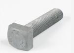 SS304 M6 Plain Finish Flanged Hexagonal Head Bolt 1.0X16mm