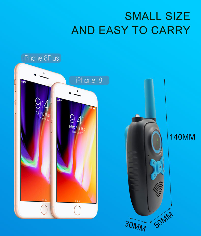 Outdoor Camping VOX 462MHZ 0.5W Rechargeable Walkie Talkies