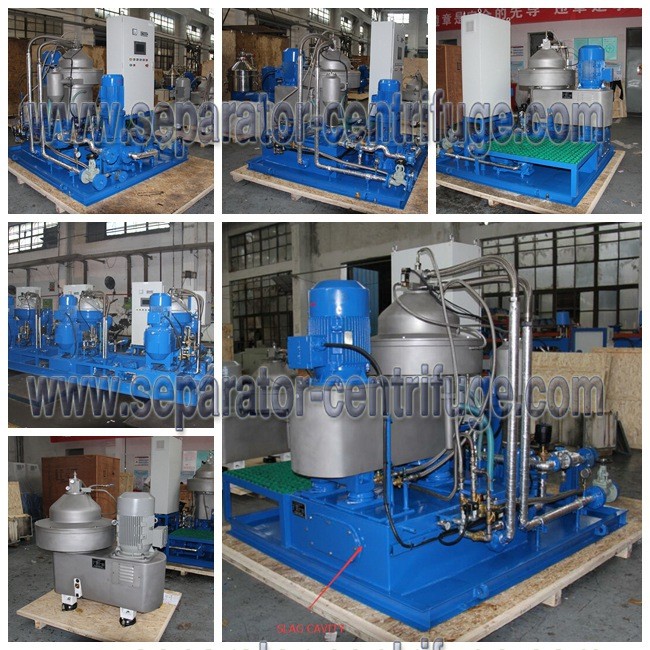 Oil Treatment System Disc Stack Centrifuge with Skid for Land Power Plant