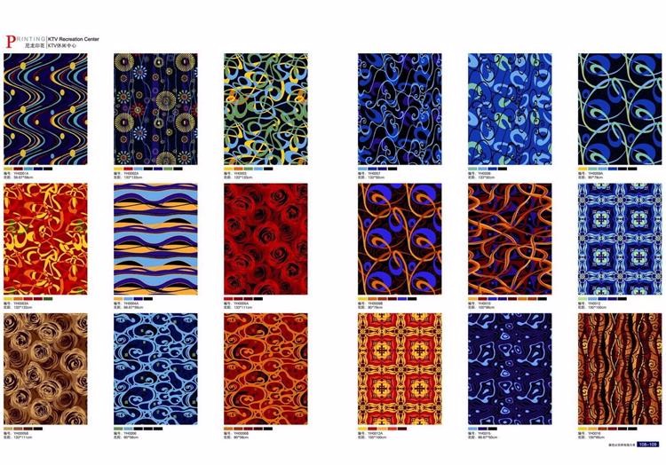 Wholesale printed traditional nylon wall to wall carpet for bar