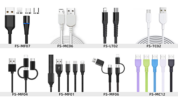 Durable 3A Nylon Braided Micro USB Cable For Android Phone