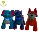 Hansel low price battery operated stuffed children plush riding animal