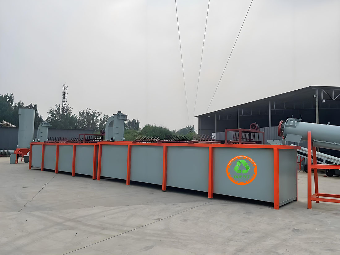 Semi-Automatic PP PE Film Washing And Recycling Line With Plastic Washing Tank With 1