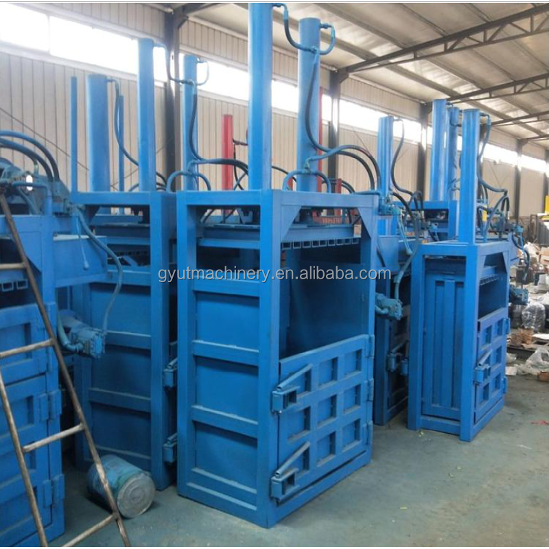 Packaging Waste Paper Hydraulic Carton Compress Baler Packing Machine for Commodity